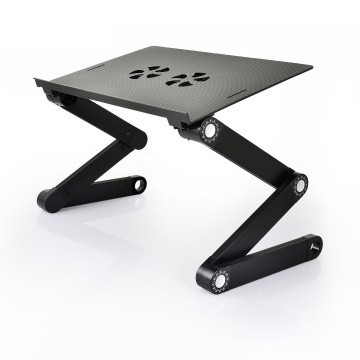 Table du support d&#39;ordinateur portable portable en alliage multi-réglable en aluminium en gros pour lit